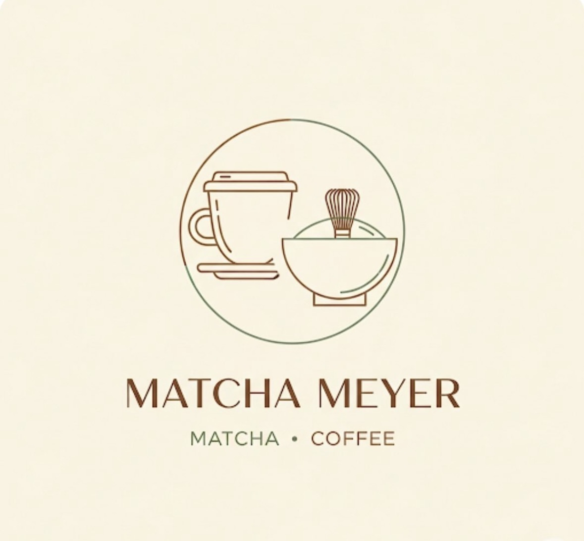 Matcha Meyer — Matcha and Coffee logo